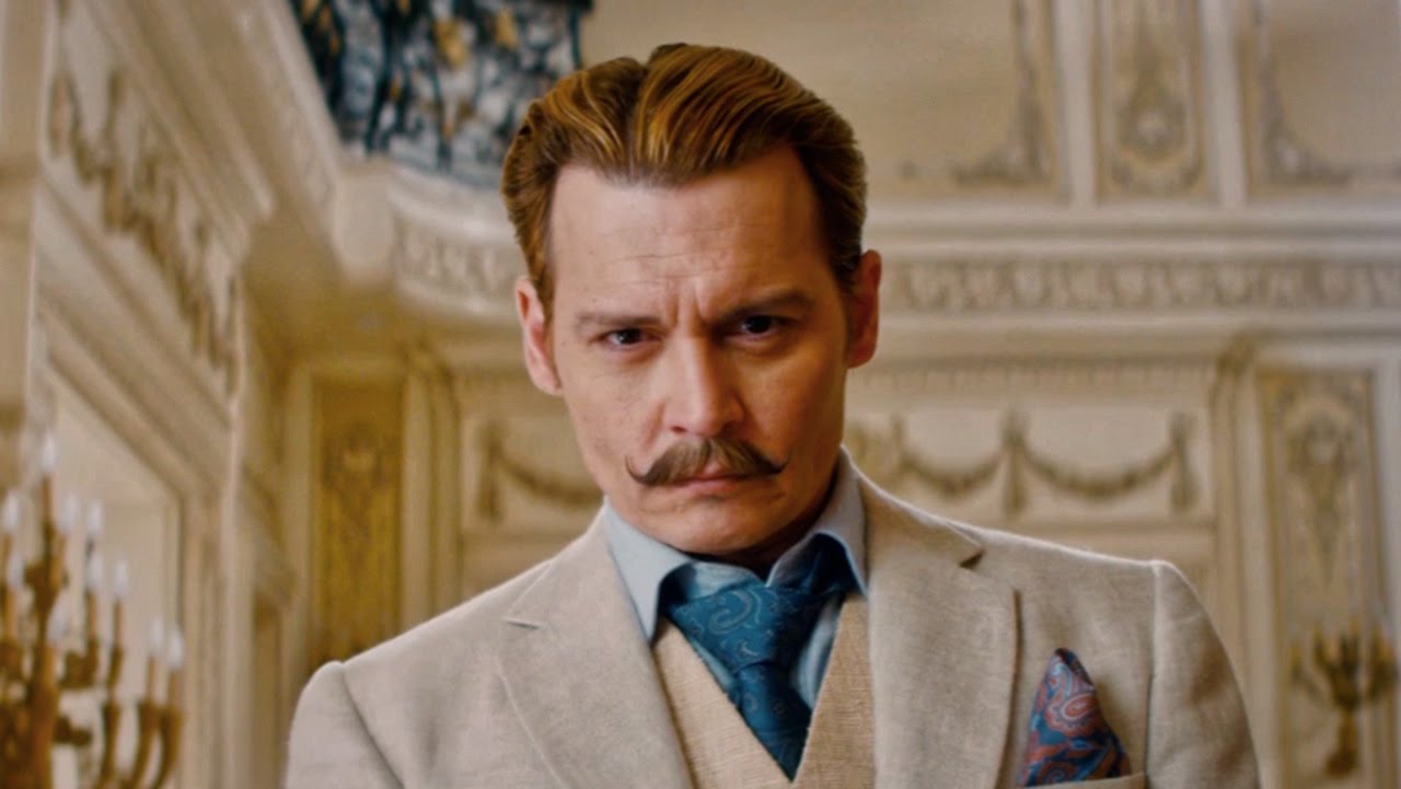 Mortdecai. Fronzolo divertente.