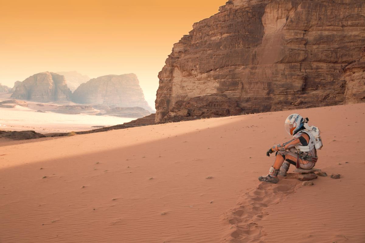 Sopravvissuto The martian. Visioni dell'infinito