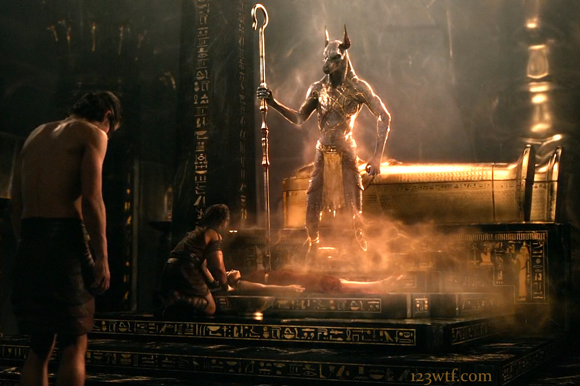 Gods of Egypt. Tremendamente kitsch