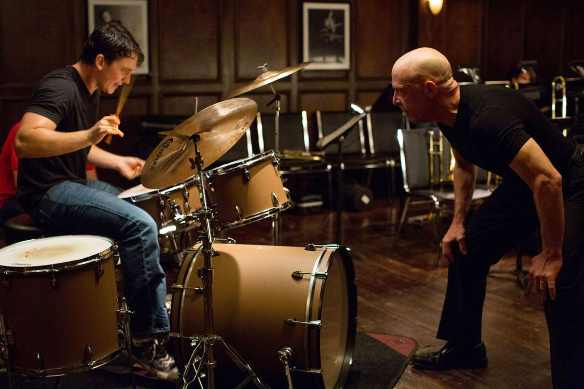 Whiplash. Strepitosa jazz session.